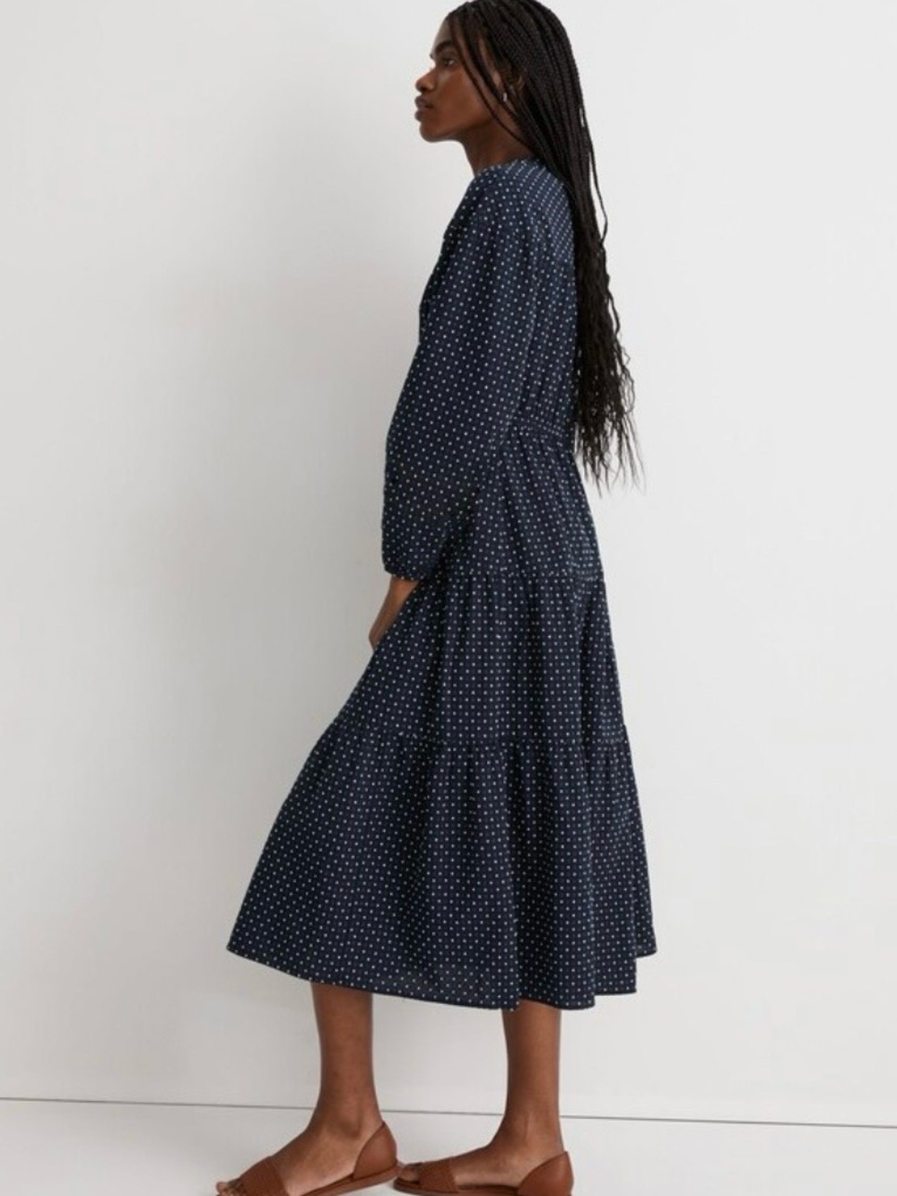 Madewell Dobby Dress Sz Small
